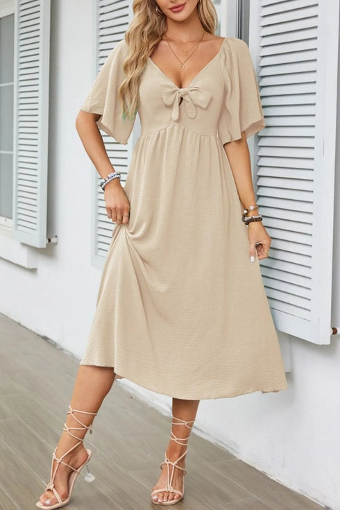 smocked-tie-front-flutter-sleeve-midi-dress OhSoStyled at Sophia's Style-14